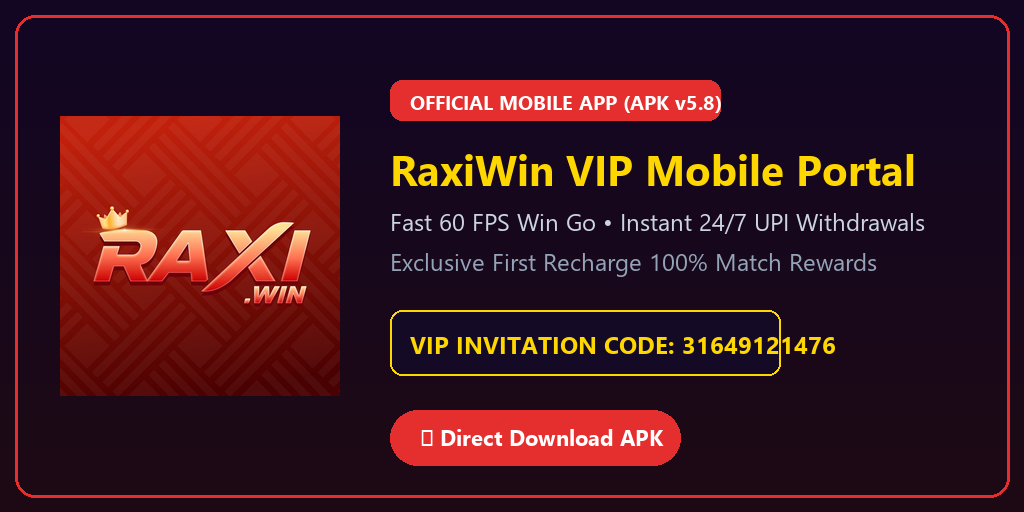 Raxi Win Verified Android & Web Access